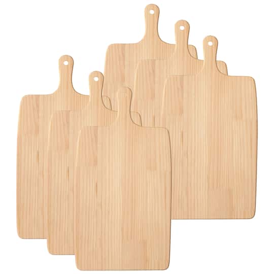 6 Pack: Cutting Board D&#xE9;cor by Make Market&#xAE;